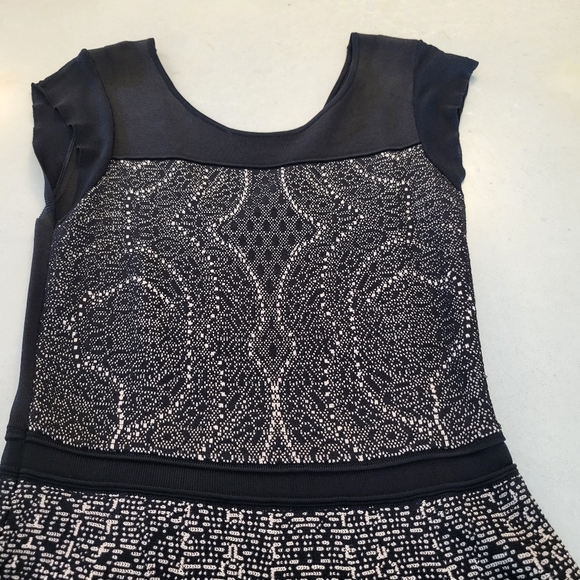Reiss Jaquard print textured knit dress US 10 - Picture 9 of 16